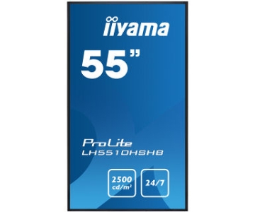 iiyama LH5510HSHB-B1 beeldkrant 139,7 cm (55\") LED Full HD Digitale signage flatscreen Zwart