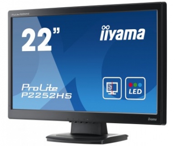 iiyama ProLite P2252HS-B1 computer monitor 54,6 cm (21.5\") 1920 x 1080 Pixels Full HD LED Zwart