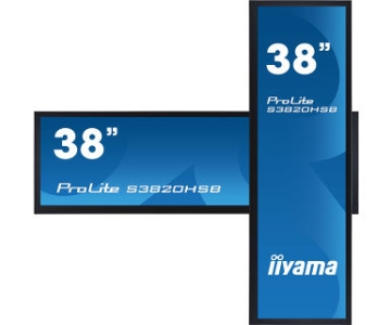 iiyama S3820HSB-B1 beeldkrant 96,5 cm (38\") LED Digitale signage flatscreen Zwart