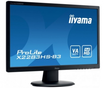 iiyama ProLite X2283HS-B3 LED display 54,6 cm (21.5\") 1920 x 1080 Pixels Full HD Zwart