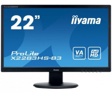 iiyama ProLite X2283HS-B3 LED display 54,6 cm (21.5\") 1920 x 1080 Pixels Full HD Zwart