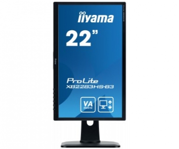 iiyama ProLite XB2283HS-B3 LED display 54,6 cm (21.5\") 1920 x 1080 Pixels Full HD Zwart