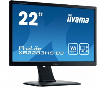 iiyama ProLite XB2283HS-B3 LED display 54,6 cm (21.5\") 1920 x 1080 Pixels Full HD Zwart