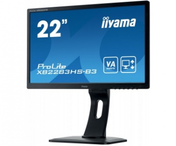 iiyama ProLite XB2283HS-B3 LED display 54,6 cm (21.5\") 1920 x 1080 Pixels Full HD Zwart