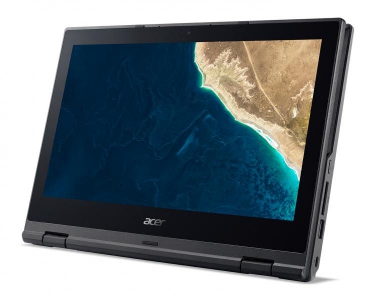 Acer TravelMate Spin B1 TMB118-G2-R-C6RX Hybride (2-in-1) Zwart 29,5 cm (11.6\") 1366 x 768 Pixels Touchscreen Intel® Celeron® 4 