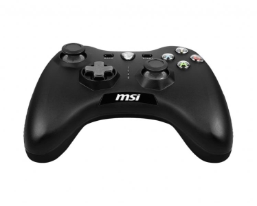 MSI Force GC30 V2 Zwart USB 2.0 Gamepad Analoog/digitaal Android, PC