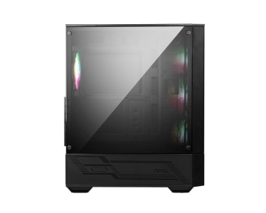 MSI MAG FORGE 112R computerbehuizing Midi Tower Zwart, Transparant