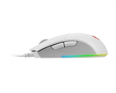 MSI CLUTCH GM11 WHITE muis Ambidextrous USB Type-A Optisch 5000 DPI