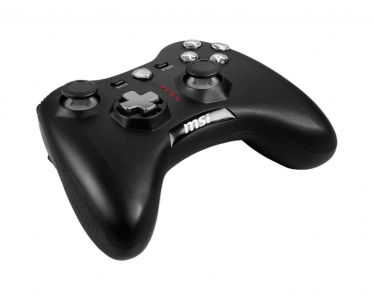 MSI Force GC20 V2 Zwart USB 2.0 Gamepad Analoog/digitaal Android, PC