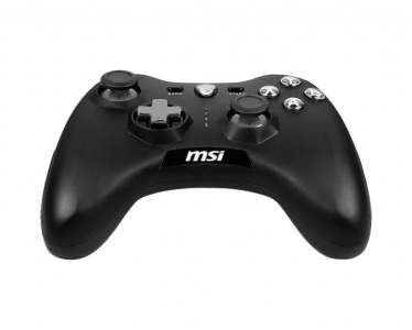 MSI Force GC20 V2 Zwart USB 2.0 Gamepad Analoog/digitaal Android, PC