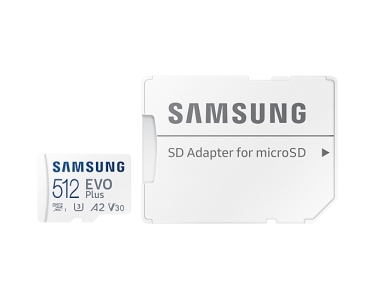 Samsung EVO Plus flashgeheugen 512 GB MicroSDXC UHS-I Klasse 10