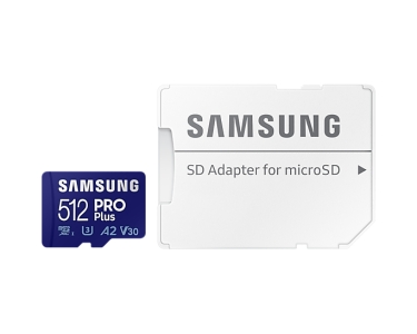 Samsung PRO Plus 512 GB MicroSDXC UHS-I Klasse 10