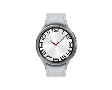Samsung Galaxy Watch6 Classic SM-R965F 3,81 cm (1.5\") OLED 47 mm Digitaal 480 x 480 Pixels Touchscreen 4G Zilver Wifi GPS