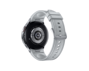 Samsung Galaxy Watch6 Classic SM-R965F 3,81 cm (1.5\") OLED 47 mm Digitaal 480 x 480 Pixels Touchscreen 4G Zilver Wifi GPS