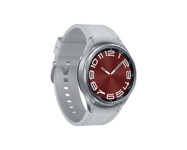Samsung Galaxy Watch6 Classic SM-R955F 3,3 cm (1.3\") OLED 43 mm Digitaal 432 x 432 Pixels Touchscreen 4G Zilver Wifi GPS
