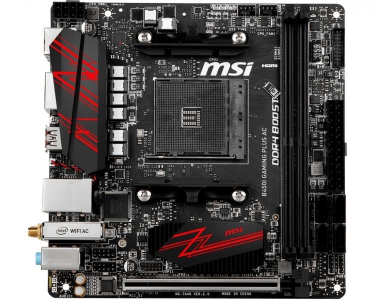 MSI B450I Gaming Plus AC Socket AM4 Mini ITX AMD B450