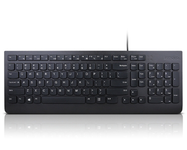 Lenovo Essential toetsenbord USB QWERTY Amerikaans Engels Zwart