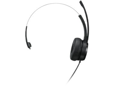 Lenovo 100 Mono Headset Bedraad Hoofdband Kantoor/callcenter USB Type-A Zwart