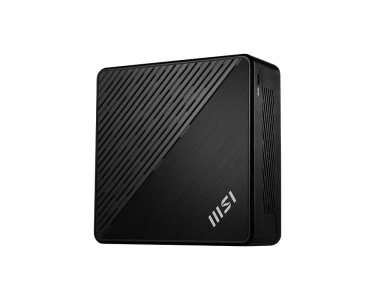 MSI Cubi N ADL-001EU Mini PC Intel® N N200 4 GB DDR4-SDRAM 128 GB SSD Windows 11 Pro Zwart