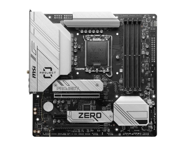 MSI B760M PROJECT ZERO moederbord Intel B760 LGA 1700 micro ATX