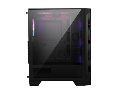 MSI MAG FORGE 120A AIRFLOW computerbehuizing Midi Tower Zwart, Transparant