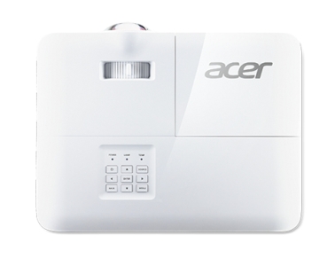Acer S1386WHN beamer/projector Plafondgemonteerde projector 3600 ANSI lumens DLP WXGA (1280x800) 3D Wit