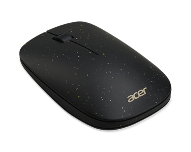 Acer GP.ACC11.02I toetsenbord Inclusief muis RF Draadloos QWERTY US International Zwart