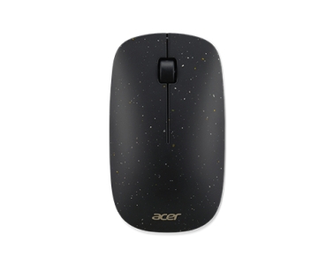 Acer GP.ACC11.02I toetsenbord Inclusief muis RF Draadloos QWERTY US International Zwart