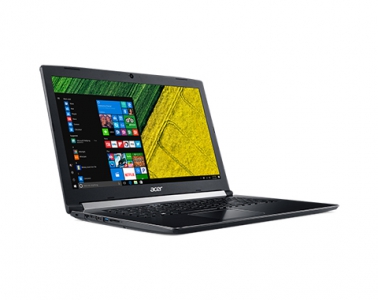 Acer Aspire 5 A517-51G-319H Notebook Zwart 43,9 cm (17.3\") 1920 x 1080 Pixels Zevende generatie Intel® Core™ i3 8 GB DDR4-SDRAM 