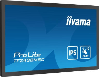 iiyama PROLITE Digitaal A-kaart 61 cm (24\") LED 600 cd/m² Full HD Zwart Touchscreen
