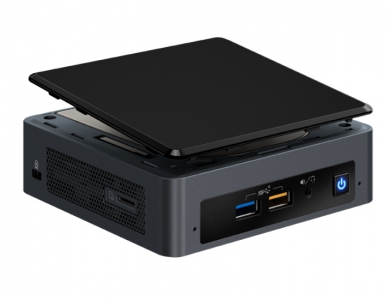 Intel NUC BOXNUC8I3BEK2 PC/workstation barebone i3-8109U 3 GHz UCFF Zwart BGA 1528