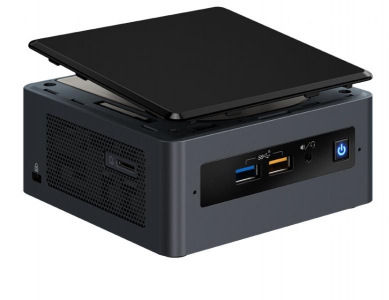 Intel NUC BOXNUC8I5BEH2 PC/workstation barebone i5-8259U 2,3 GHz UCFF Zwart BGA 1528