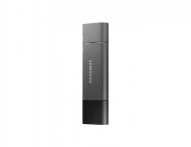 Samsung Duo Plus USB flash drive 128 GB USB Type-C 3.2 Gen 1 (3.1 Gen 1) Zwart, Grijs