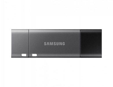 Samsung Duo Plus USB flash drive 128 GB USB Type-C 3.2 Gen 1 (3.1 Gen 1) Zwart, Grijs