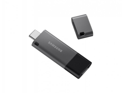 Samsung Duo Plus USB flash drive 128 GB USB Type-C 3.2 Gen 1 (3.1 Gen 1) Zwart, Grijs