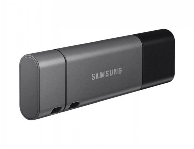 Samsung Duo Plus USB flash drive 128 GB USB Type-C 3.2 Gen 1 (3.1 Gen 1) Zwart, Grijs