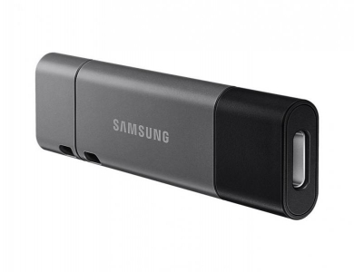 Samsung Duo Plus USB flash drive 128 GB USB Type-C 3.2 Gen 1 (3.1 Gen 1) Zwart, Grijs