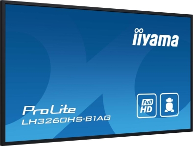 iiyama PROLITE Digitaal A-kaart 80 cm (31.5\") LED Wifi 500 cd/m² Full HD Zwart Type processor Android 11 24/7