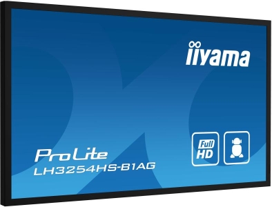 iiyama LH3254HS-B1AG beeldkrant Digitale signage flatscreen 80 cm (31.5\") LCD Wifi 500 cd/m² Full HD Zwart Type processor Androi