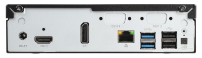 Shuttle Slim PC DH610S , S1700, 1x HDMI, 1x DP , 1x 2.5\" , 2x M.2, 1x LAN (Intel 1G), 24/7 permanent gebruik, incl. VESA