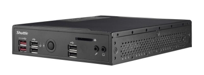 Shuttle XPС slim DS20U7 1,3L maat pc Zwart Intel SoC i7-10510U 1,8 GHz