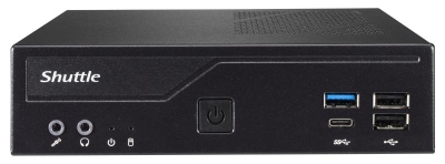 Shuttle Slim PC DH610S , S1700, 1x HDMI, 1x DP , 1x 2.5\" , 2x M.2, 1x LAN (Intel 1G), 24/7 permanent gebruik, incl. VESA