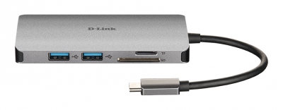 8-in-1 USB-C Hub-HDMI/LAN/Card Reader