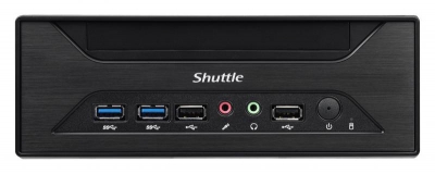 Shuttle XH110 PC/workstation barebone Laag Profiel (Slimline) Zwart Intel® H110 LGA 1151 (Socket H4)