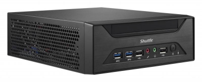 Shuttle XH110 PC/workstation barebone Laag Profiel (Slimline) Zwart Intel® H110 LGA 1151 (Socket H4)