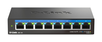 D-Link 8-poorts 2,5G Multi-Gigabit Desktop Switch