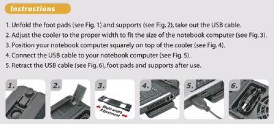 NB ACC NEWSTAR NS-LC200 Laptop Cooler