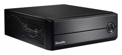 Shuttle XH110V PC/workstation barebone Laag Profiel (Slimline) Zwart Intel® H110 LGA 1151 (Socket H4)