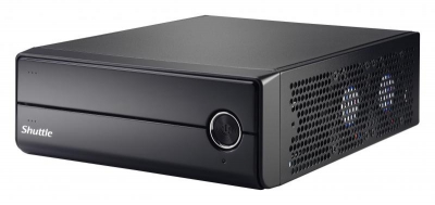 Shuttle XH110V PC/workstation barebone Laag Profiel (Slimline) Zwart Intel® H110 LGA 1151 (Socket H4)