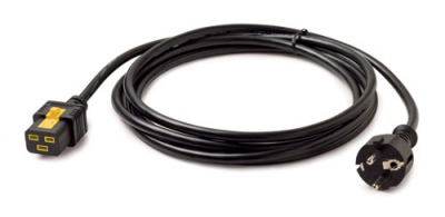 CABL: Pwr Cord Locking C19-CEE/7 3.0m